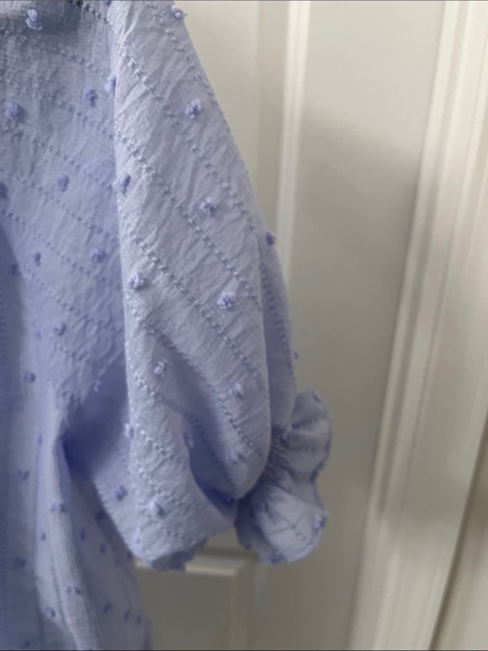 Umgee Lavender Smocked Ruffle Tank - Picture 4 of 6